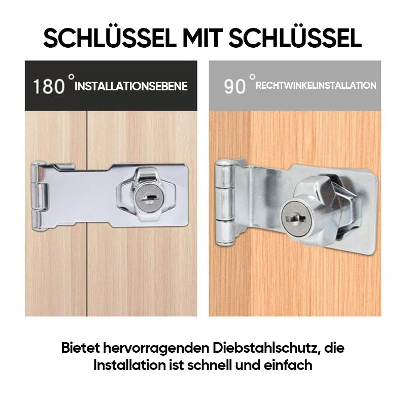 Türschloss ohne Bohren | Karnz