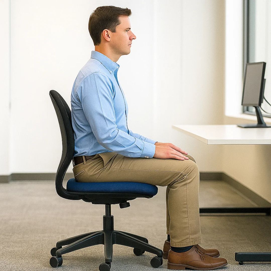 SitRelief | Donut-Sitzkissen – Steißbein- & Hämorrhoidenlinderung – Memory-Schaum – Waschbarer Bezug – Büro, Reisen, nach der Geburt Nutzung Karnz
