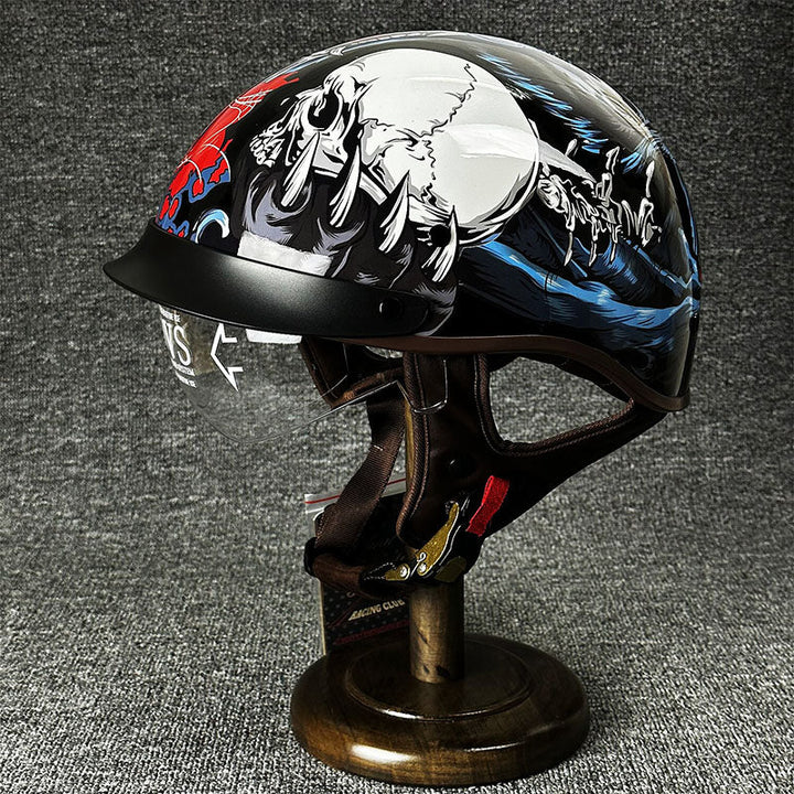 City-Helm für Chopper mit minimalistischem Design