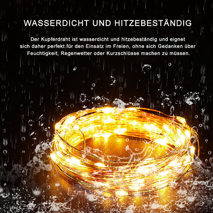 Dekorative USB-Kupferdraht-Lichterketten | Karnz