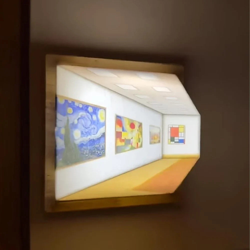 Gallery Illusion Wandlicht | Karnz