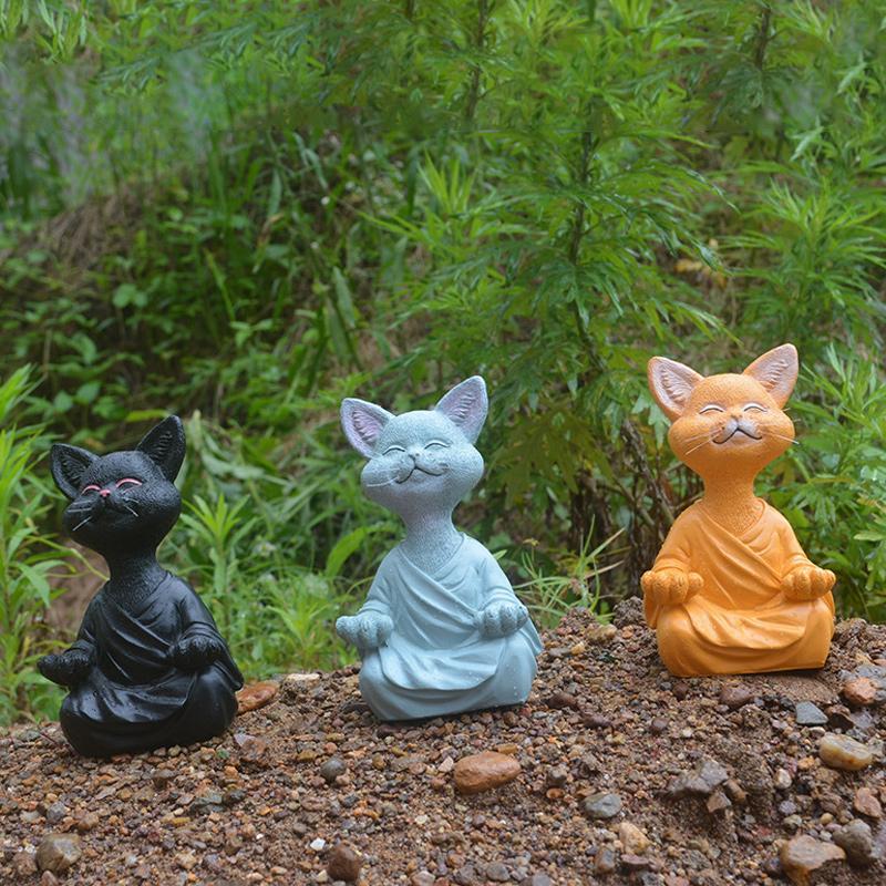 Happy Buddha Cat | Karnz