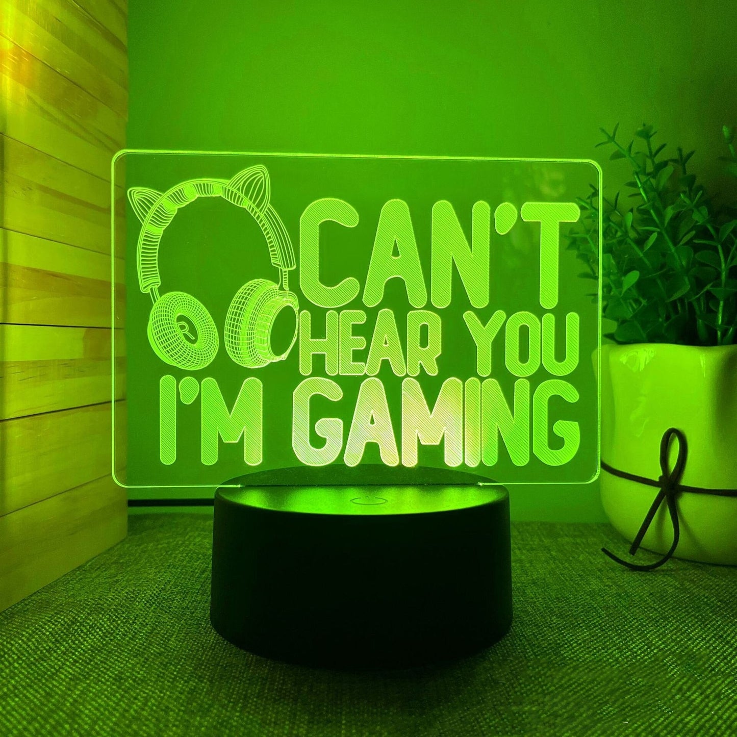 Gamer 3D LED Lampen | Karnz