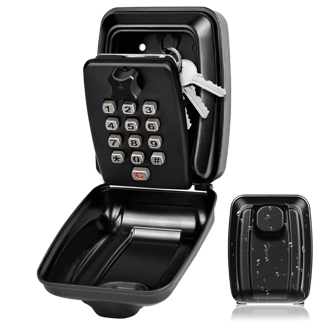 KeyGuard Outdoor Safe – Wetterfester Wandmontierter Schlüsselbox | Karnz