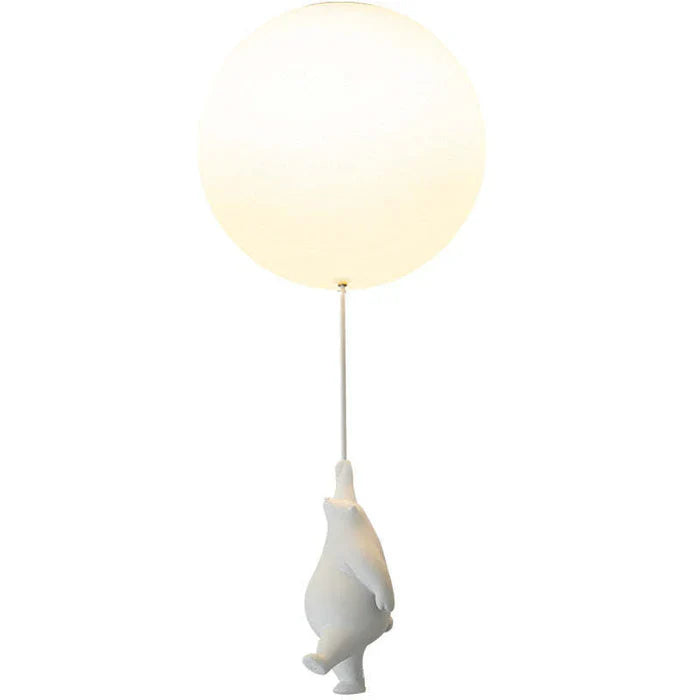Kinder-Deckenlampe mit Bär und Ballon - CloudBear | Karnz