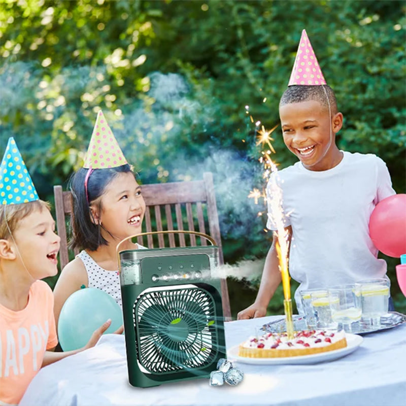 CoolBreeze | Tragbarer Ventilator für Kühlung unterwegs | Karnz