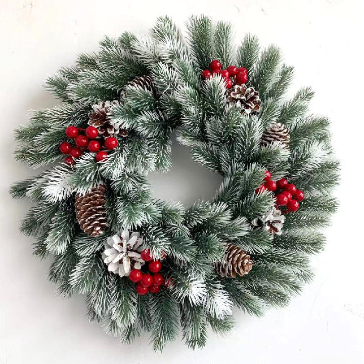 Weihnachtskranz mit LED-Beleuchtung, 40 cm