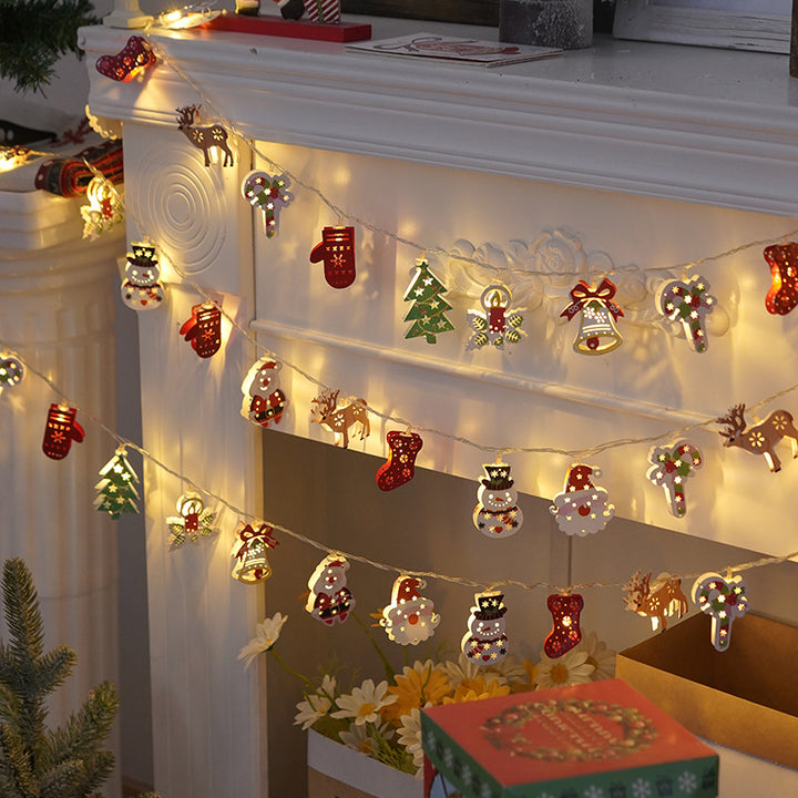 LED-Weihnachts-Lichterkette, verschiedene Motive