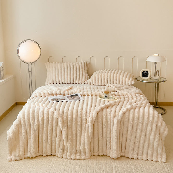 Milchfaser-Decke, nordischer Stil, extra dick