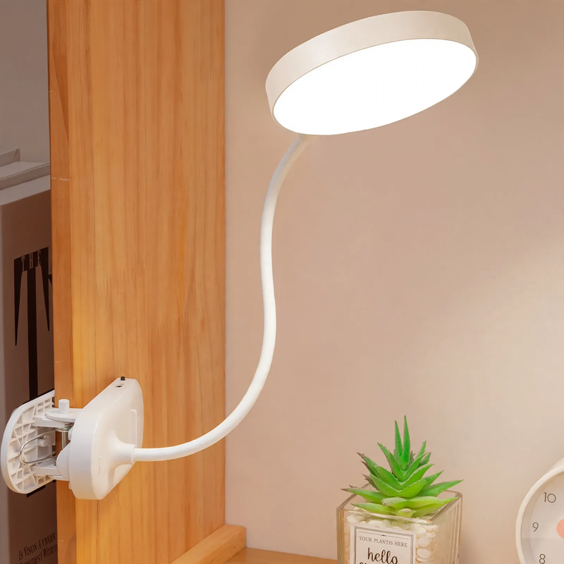 Klemmbare LED-Schreibtischleuchte mit Touch-Steuerung