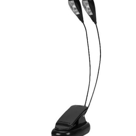 LED-Notenständerleuchte mit Doppelarm für Musiker