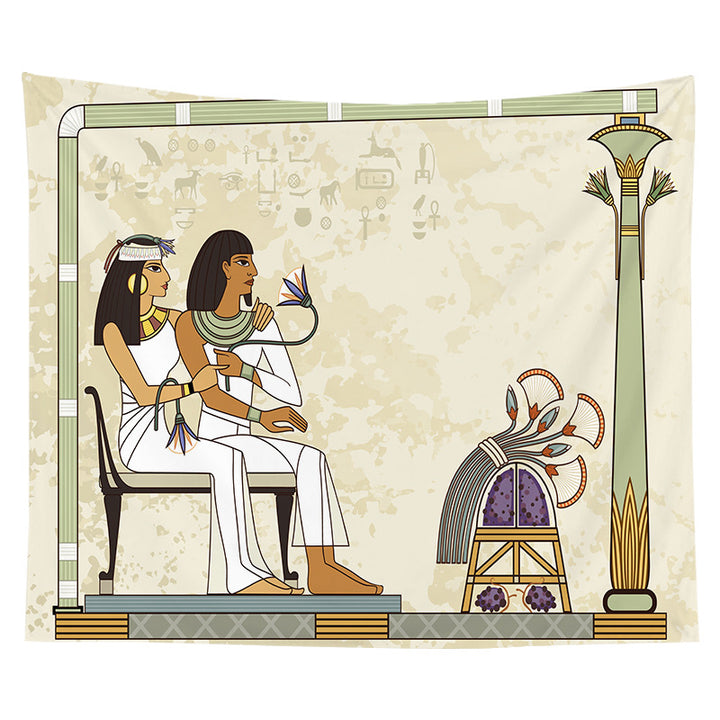 Ägyptischer Papyrus-Stil Dekorative Wandteppich