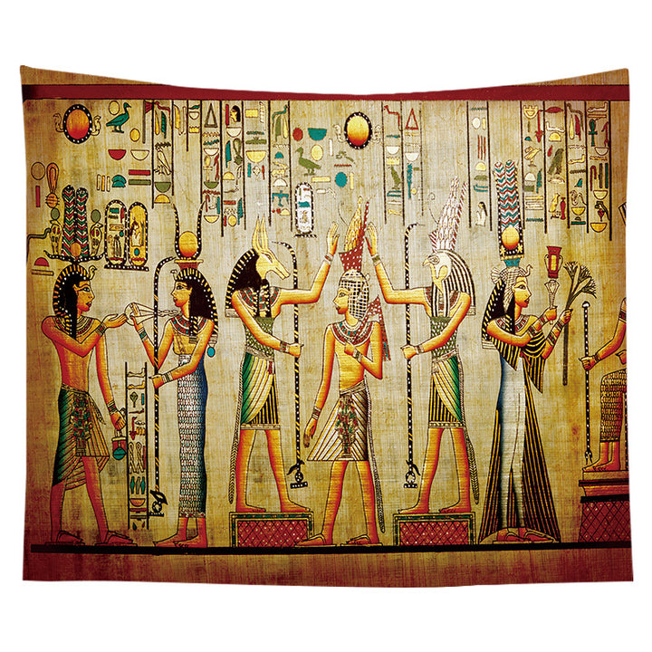 Ägyptischer Papyrus-Stil Dekorative Wandteppich