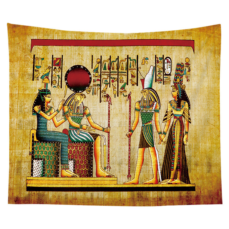 Ägyptischer Papyrus-Stil Dekorative Wandteppich