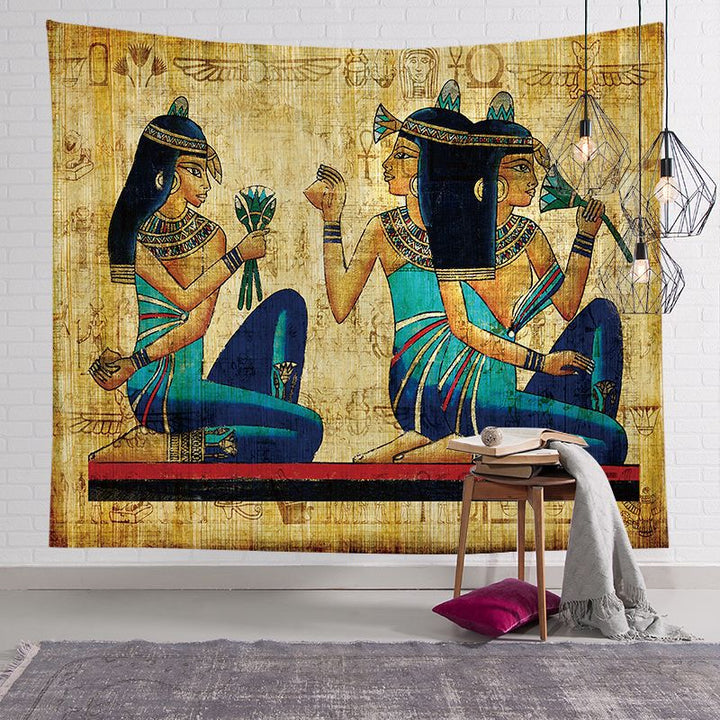 Ägyptischer Papyrus-Stil Dekorative Wandteppich