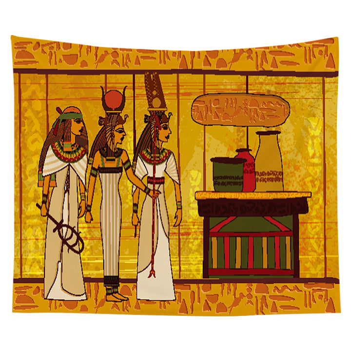 Ägyptischer Papyrus-Stil Dekorative Wandteppich