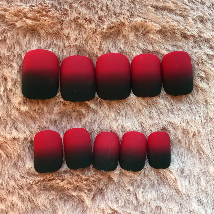Kunstnägel mit elegantem ombre Effekt Karnz