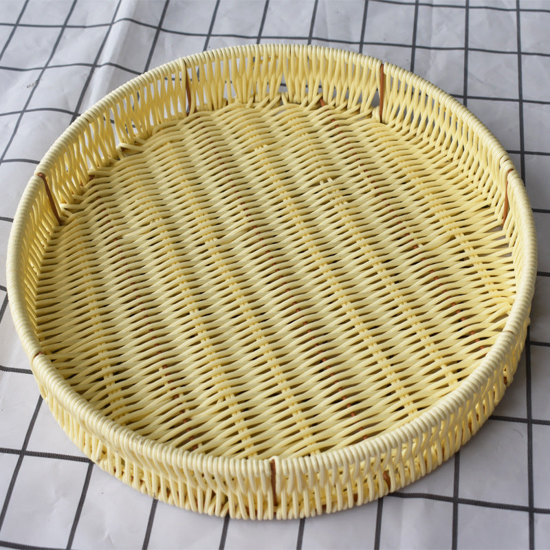 Geflochtenes Rundserviertablett Karnz