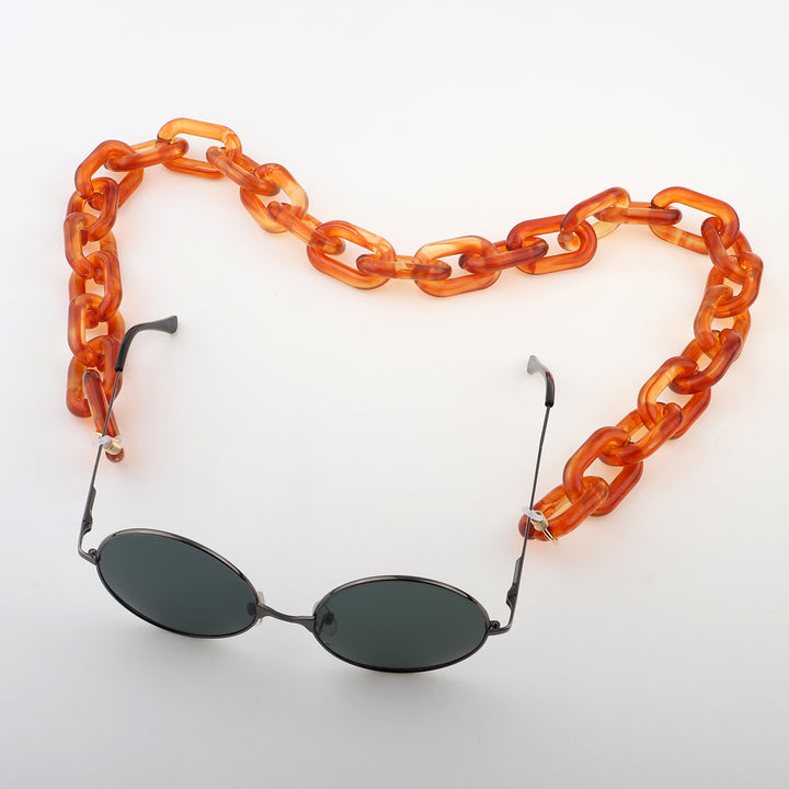 Modischer Chunky Chain Brillenhalter Karnz
