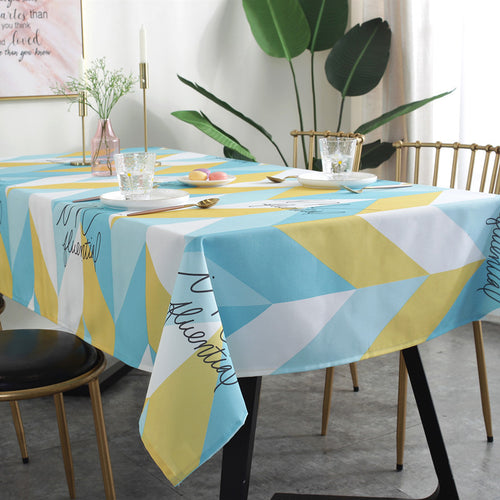Geometrisches Muster Tischdecke