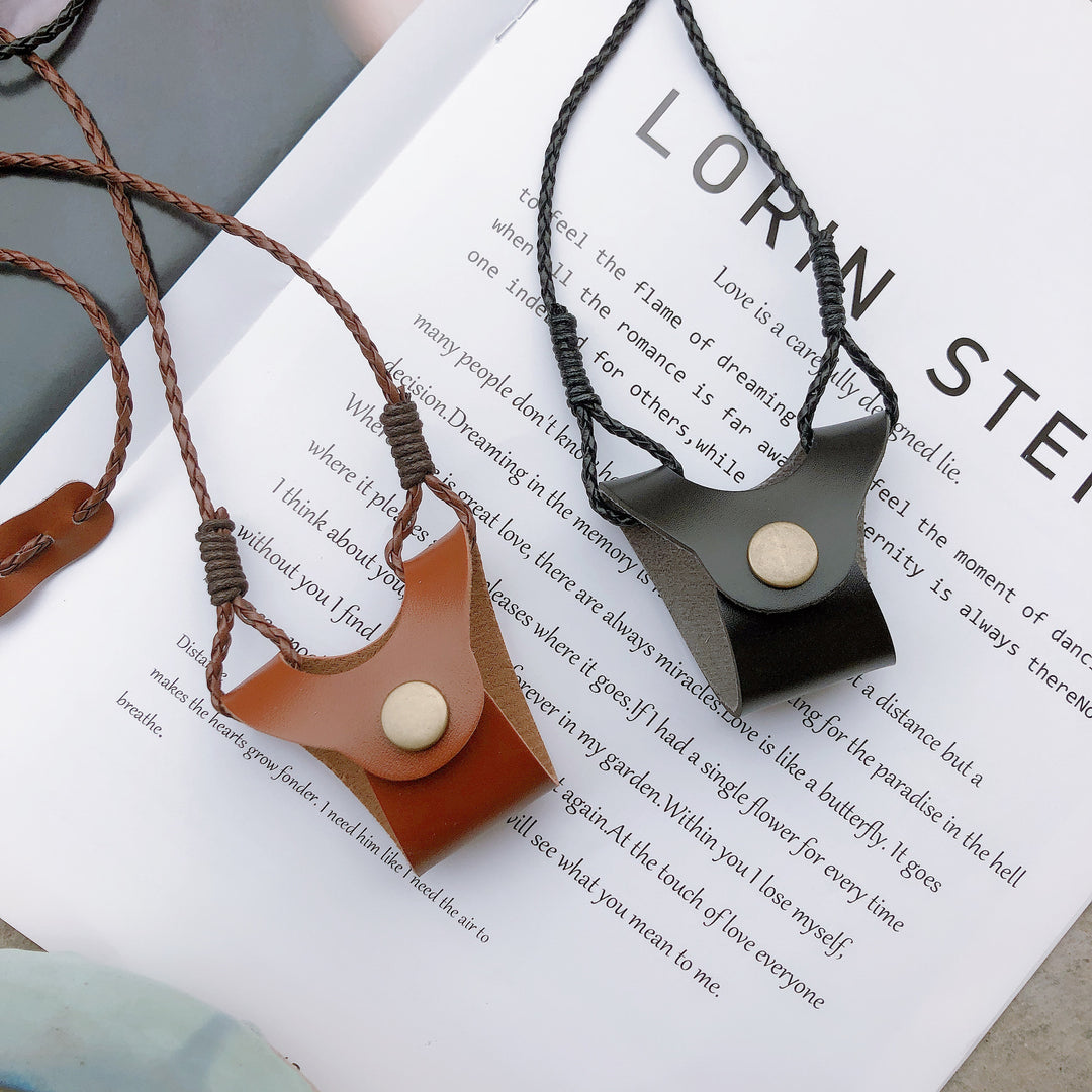 Leder Brillenhalterkette Karnz