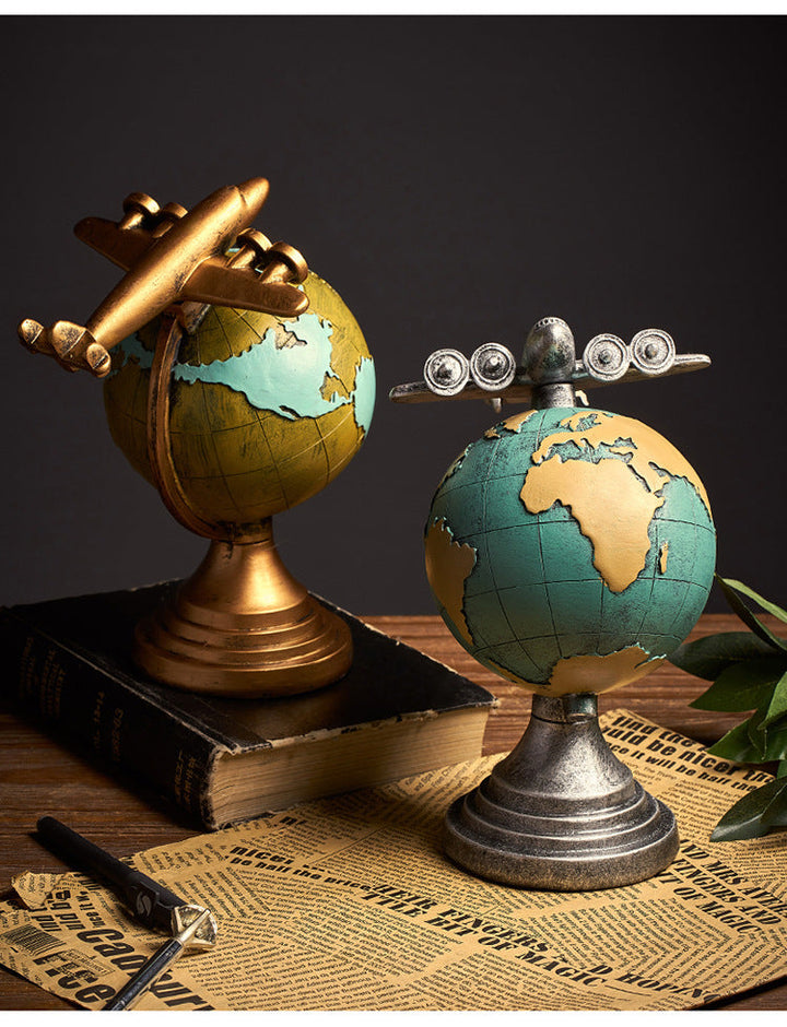 Retro Globe Clock | Karnz
