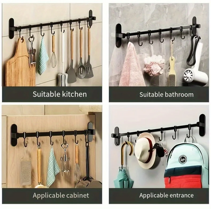 CookEase Küchenwandregal – Multifunktionaler Organizer für Deckel, Spatel & Küchenutensilien Karnz