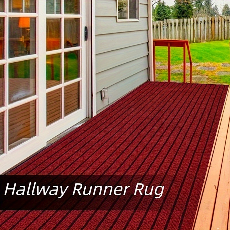 Rutschfester Läufer – Washae-Teppich mit Gummirücken für den Innen- und Außenbereich | Ideal für Flur und Balkon