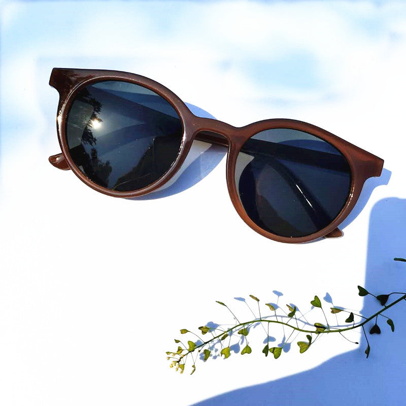Vintage Inspirierte Runde Rahmen Sonnenbrille Karnz