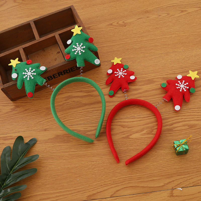 Festliche Weihnachtsbaum-Haarspange Karnz