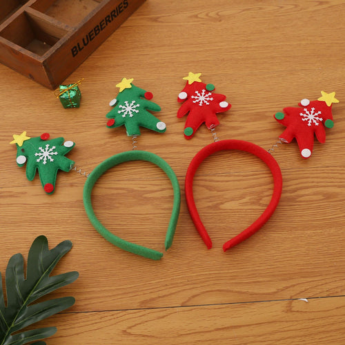 Festliche Weihnachtsbaum-Haarspange Karnz