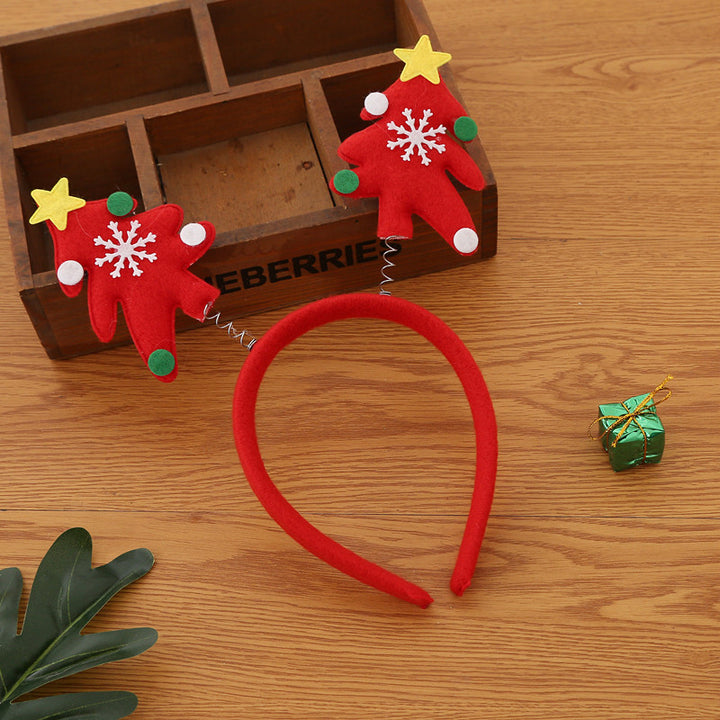 Festliche Weihnachtsbaum-Haarspange Karnz