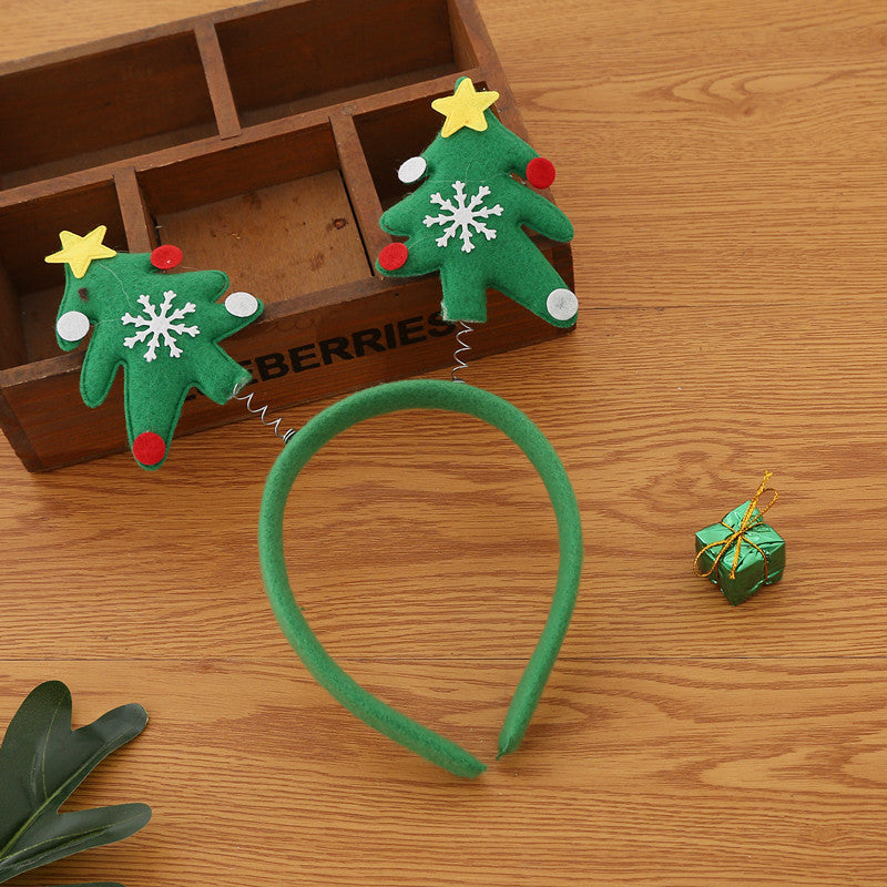 Festliche Weihnachtsbaum-Haarspange Karnz