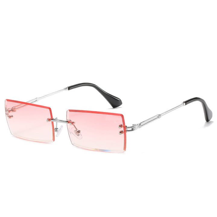 Moderne geometrische Rahmen-Sonnenbrille Karnz