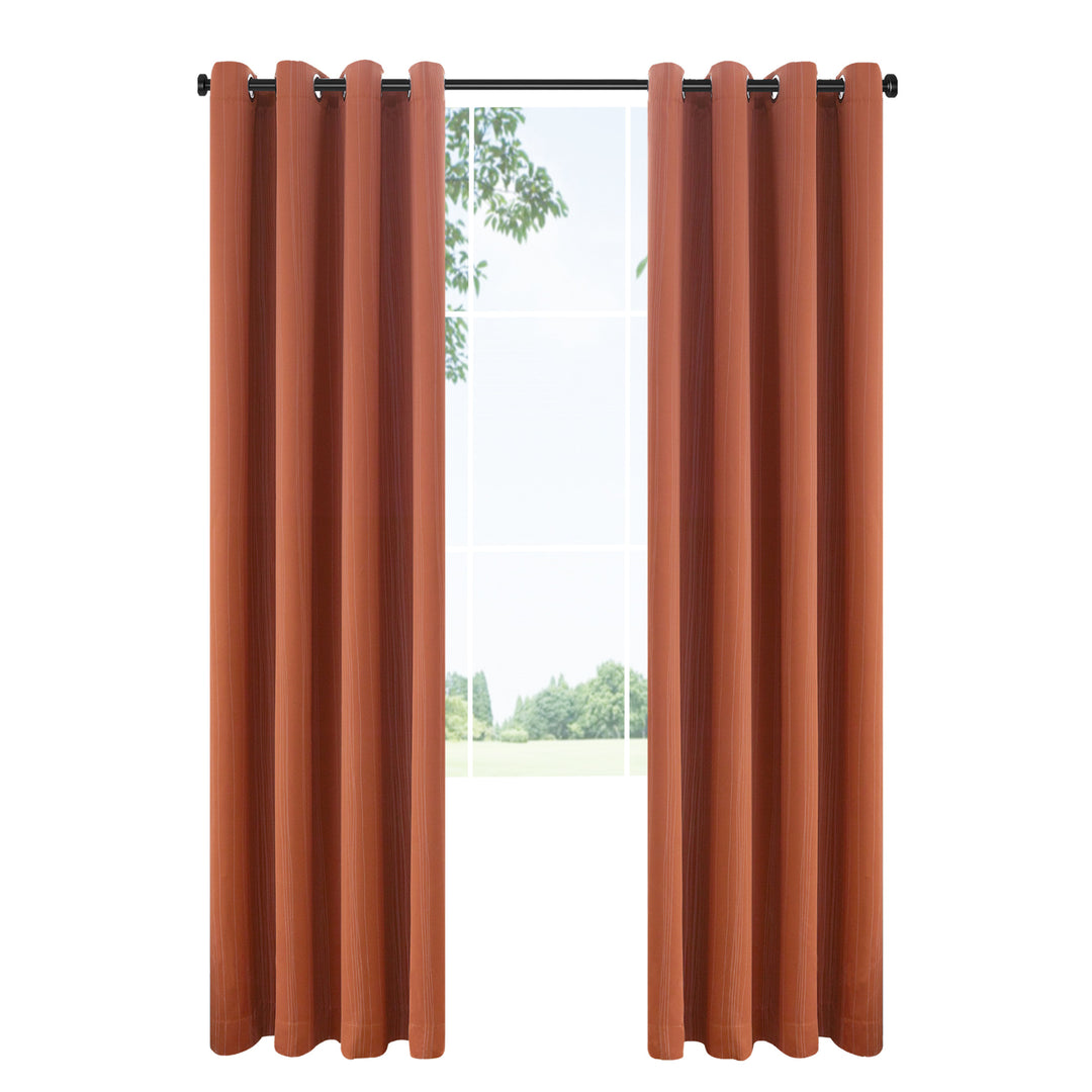 Bettwäsche-Set aus Baumwollsatin mit feinem Streifen‑Satinfinish Karnz