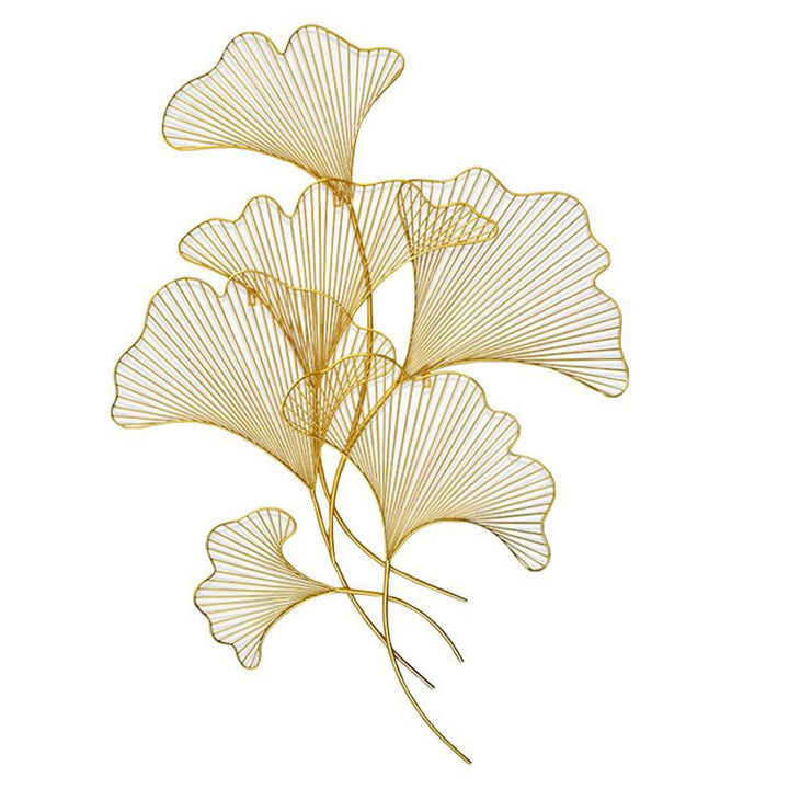 Dekorative Ginkgo Blatt Wandkunst Karnz