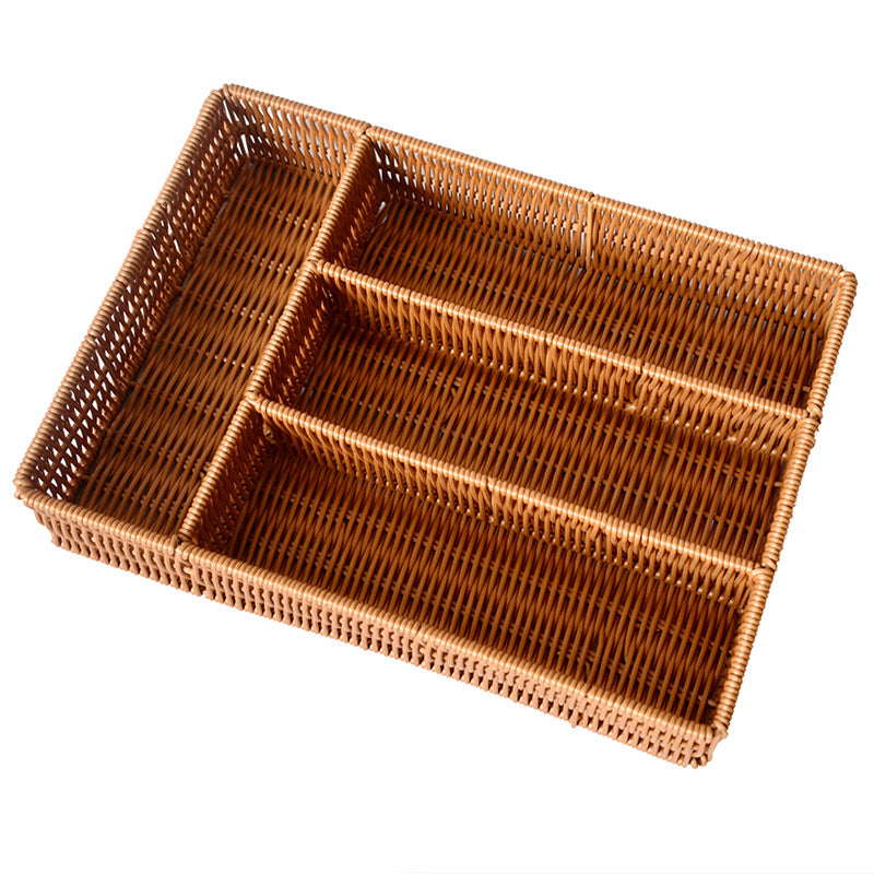 Woven Multi-Compartment Storage Organizer Karnz
