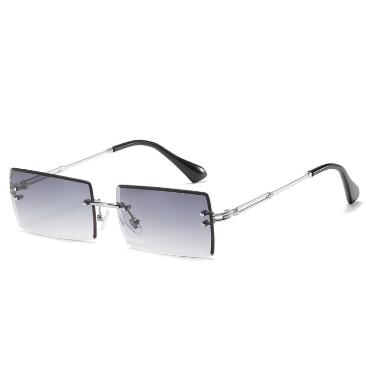 Moderne geometrische Rahmen-Sonnenbrille Karnz