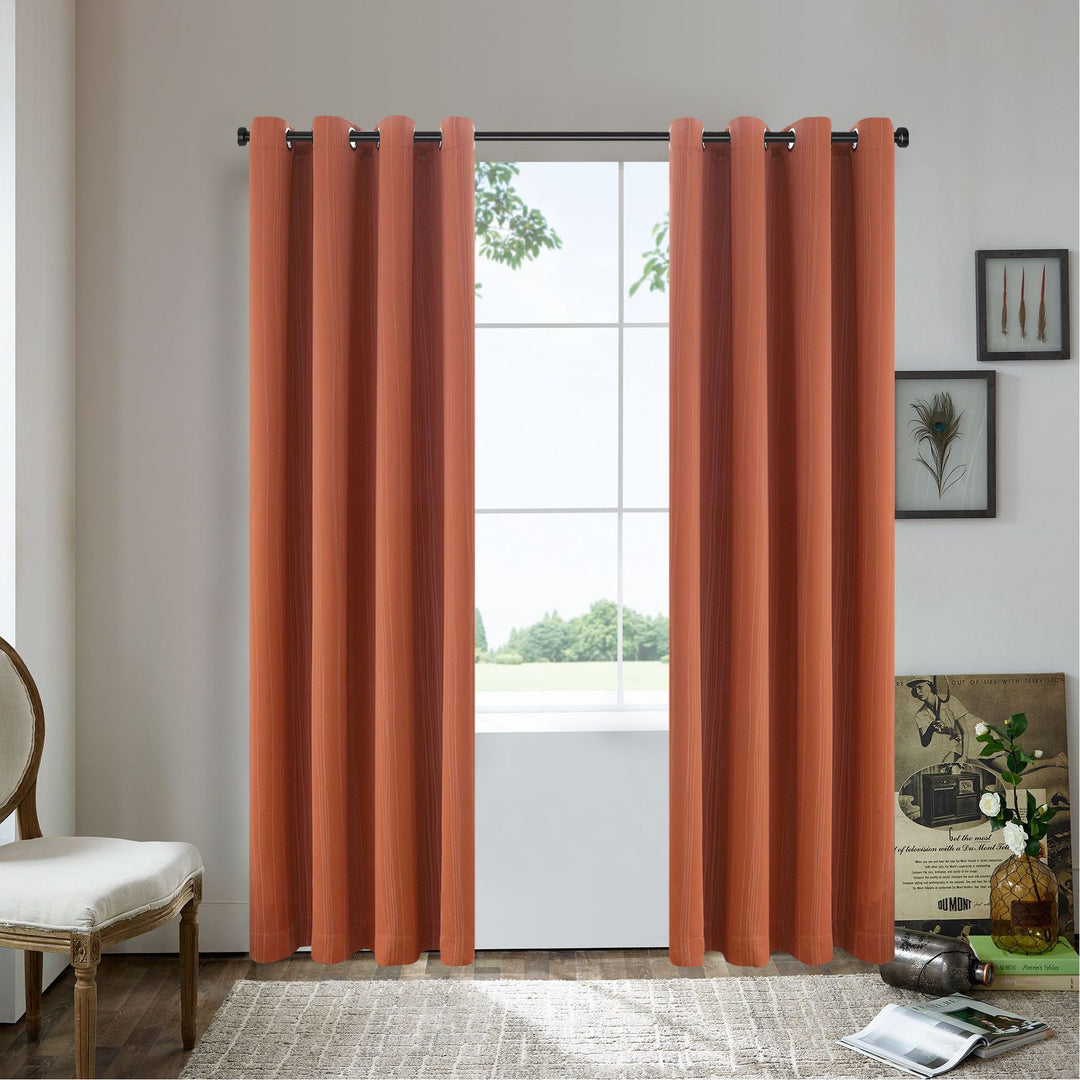 Bettwäsche-Set aus Baumwollsatin mit feinem Streifen‑Satinfinish Karnz