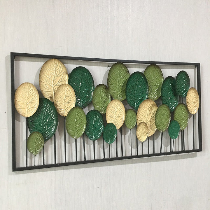 Dekoratives Metallblatt-Wandkunstpanel Karnz