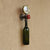 Braune/Blaue Flaschen Wandleuchte Lampe Vintage Stilvolle Glas 1 Glühbirne Wohnzimmer Wandbeleuchtung mit Manometer und Ventil