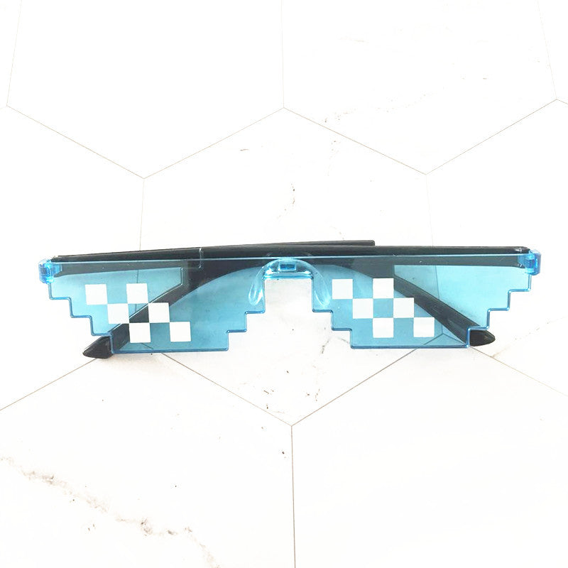 Pixelierte Mode-Sonnenbrille Karnz