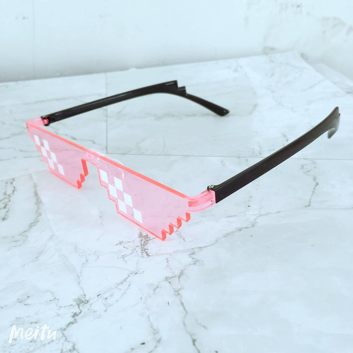Pixelierte Mode-Sonnenbrille Karnz