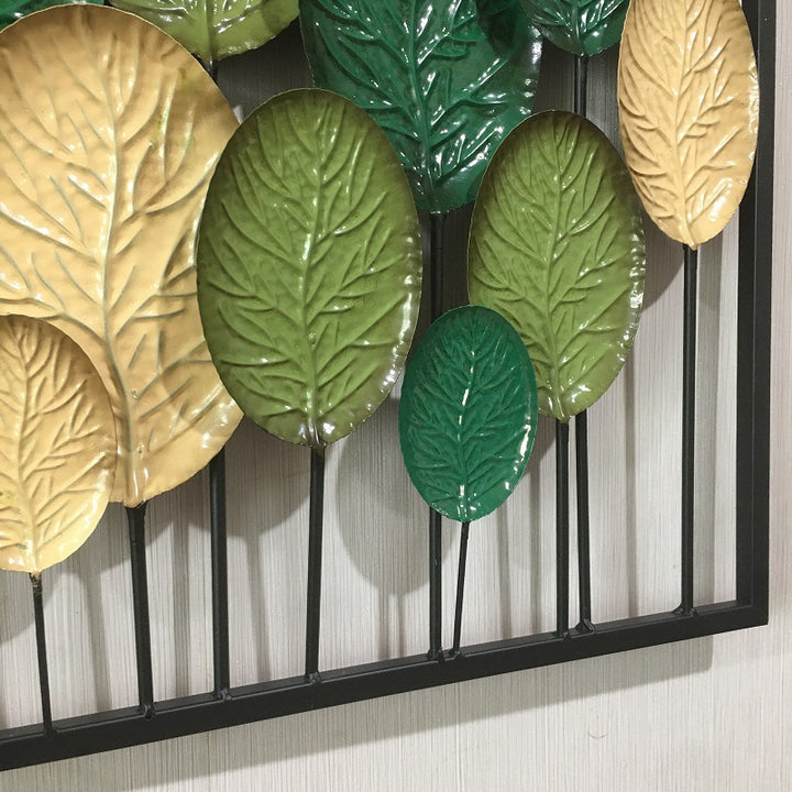Dekoratives Metallblatt-Wandkunstpanel Karnz