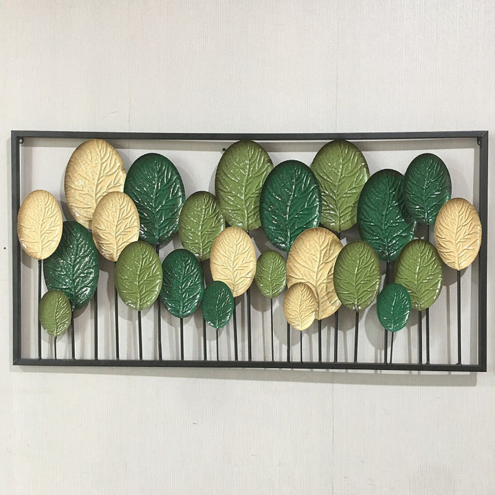Dekoratives Metallblatt-Wandkunstpanel Karnz