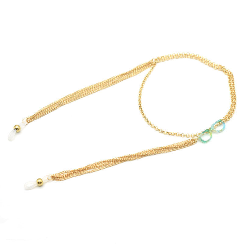 Stylischer Multi-Chain Brillenhalter Karnz