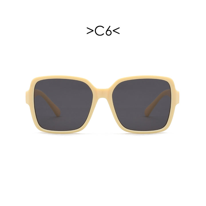 Damen oversized Sonnenbrille mit geometrischem Design Karnz