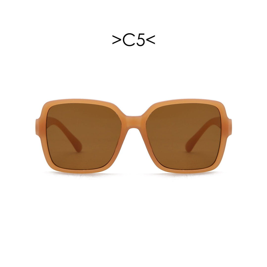 Damen oversized Sonnenbrille mit geometrischem Design Karnz
