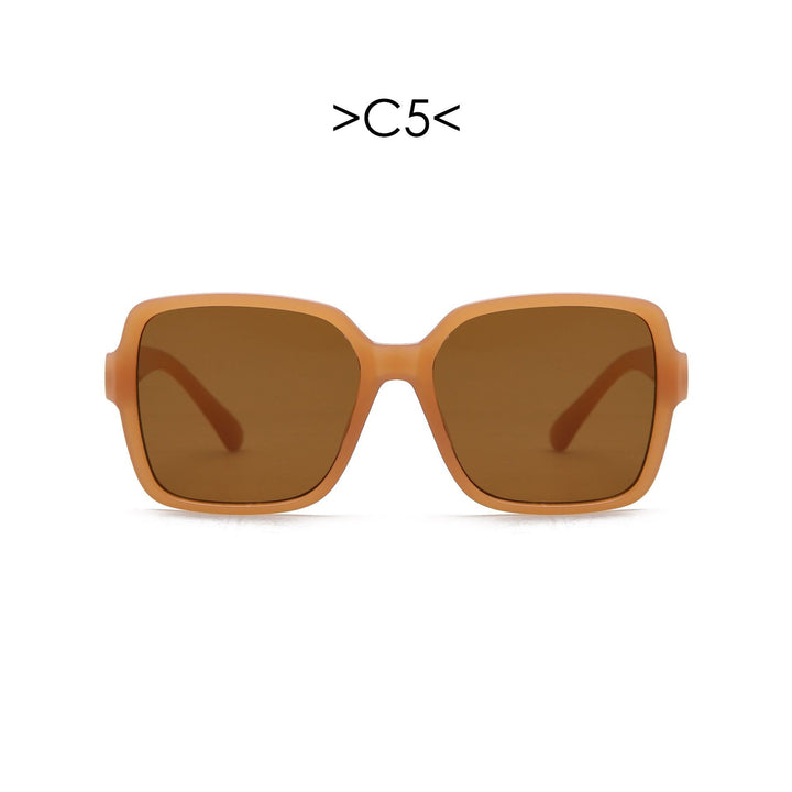 Damen oversized Sonnenbrille mit geometrischem Design Karnz