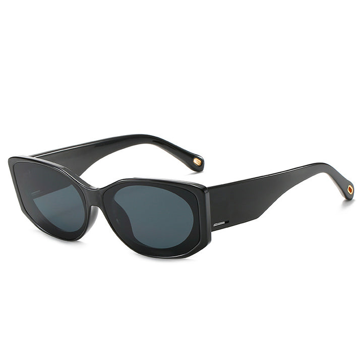 Transparente Übergroße Sonnenbrille Karnz
